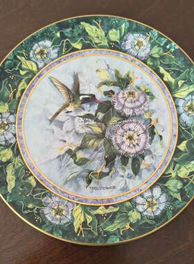 Royal Doulton 皇家道尔顿 Hummingbird 皇家蜂鸟限量收藏盘 整套