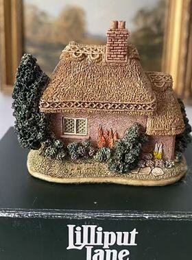 Lilliput Lane 1997年限量收藏 迷你小屋摆件 英国微缩房子模型