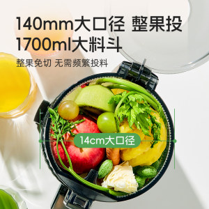 【旗舰店】hurom惠人原汁机榨汁机料理机汁渣分离家用进口H70FT