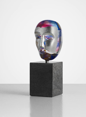 KostaBoda 北欧创意摆件Brains on Stone 系列家居展厅橱窗艺术品