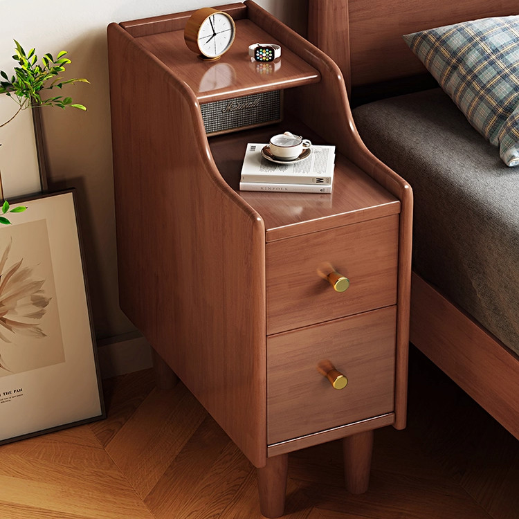 实木床头柜简约现代家用卧室迷你小型极窄床边柜超窄20公分夹缝柜,淘宝优惠券,粉丝福利购,淘宝优惠卷