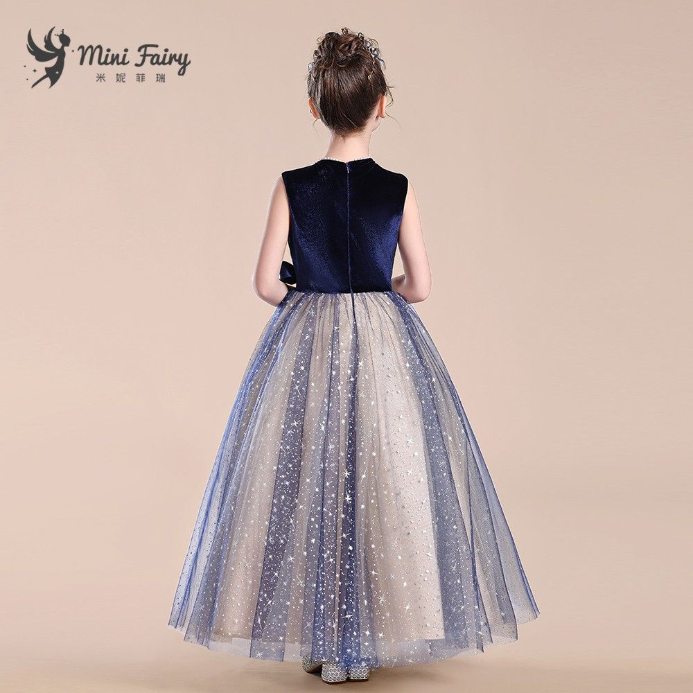 MiniFairy新款儿童礼服钢琴演奏服中小学生六一表演裙小提琴演奏,淘宝优惠券,粉丝福利购,淘宝优惠卷