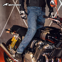 a star alpinestards motorcycle riding jeans DUNCAN locomotive pants anti-fall casual riding pants male