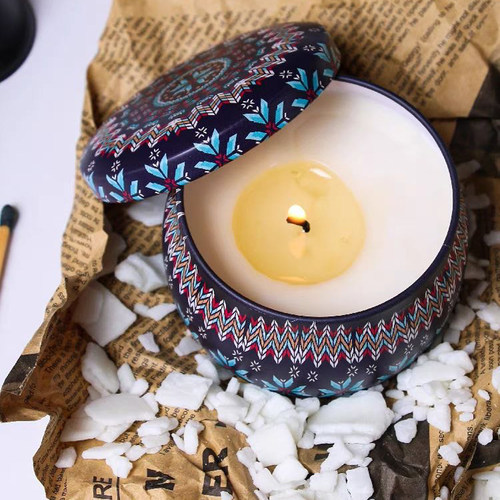 大豆蜡 香薰蜡烛diy材料 蜂蜡果冻蜡冰花蜡 石蜡手工蜡烛自制材料 - 图2
