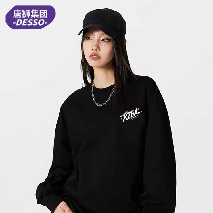 唐狮集团旗下DESSO2024新款秋冬重磅情侣圆领卫衣潮牌时尚百搭_淘宝内购会_男装-第2张图片-提都小院