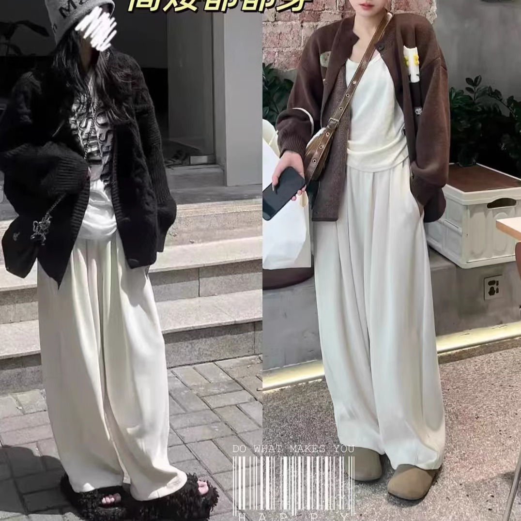 唐狮集团DESSO（秋冬款）2024遮肉显瘦宽松慵懒风山本裤_淘宝内购会_女装/女士精品-第4张图片-提都小院