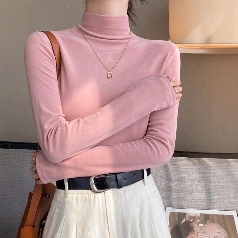 唐狮desso德绒秋冬季保暖打底衫女内搭长袖女新款上衣半高领长袖_淘宝内购会_女士内衣/男士内衣/家居服-第3张图片-提都小院