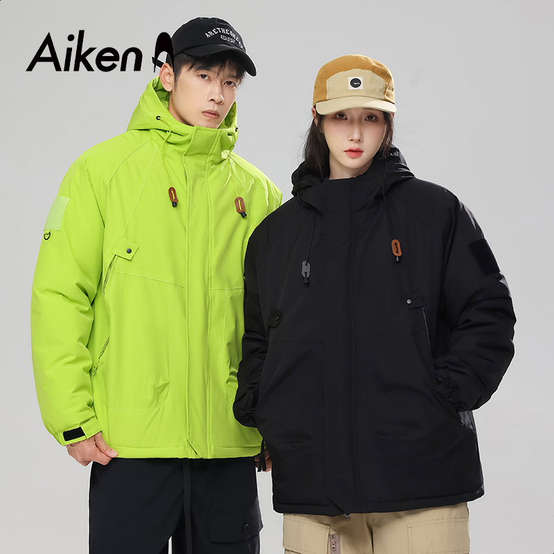 森马集团Aiken百搭连帽登山服冲锋情侣棉衣宽松防风防水棉服_淘宝内购会_男装-第5张图片-提都小院 森马集团Aiken百搭连帽登山服冲锋情侣棉衣宽松防风防水棉服_淘宝内购会_男装-第5张图片-提都小院