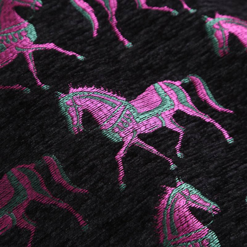 中国风秋冬季新中式唐装男装复古民族风马纹立领盘扣丝绒上衣男,淘宝优惠券,粉丝福利购,淘宝优惠卷