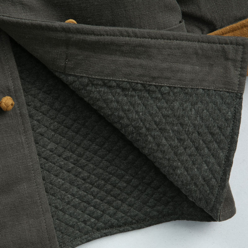 中国风棉服男中式盘扣保暖棉袄秋冬新品苎麻上衣立领宽松唐装男,淘宝优惠券,粉丝福利购,淘宝优惠卷