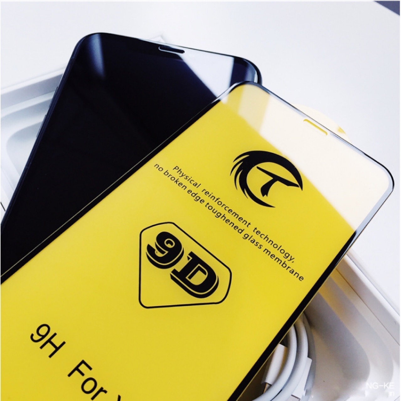 适用于苹果17 16e高清15 14plus高铝9D CT钢化膜13mini全屏12高品质XS防摔11Pro max耐磨XR大弧8 7手机膜批发 - 图2