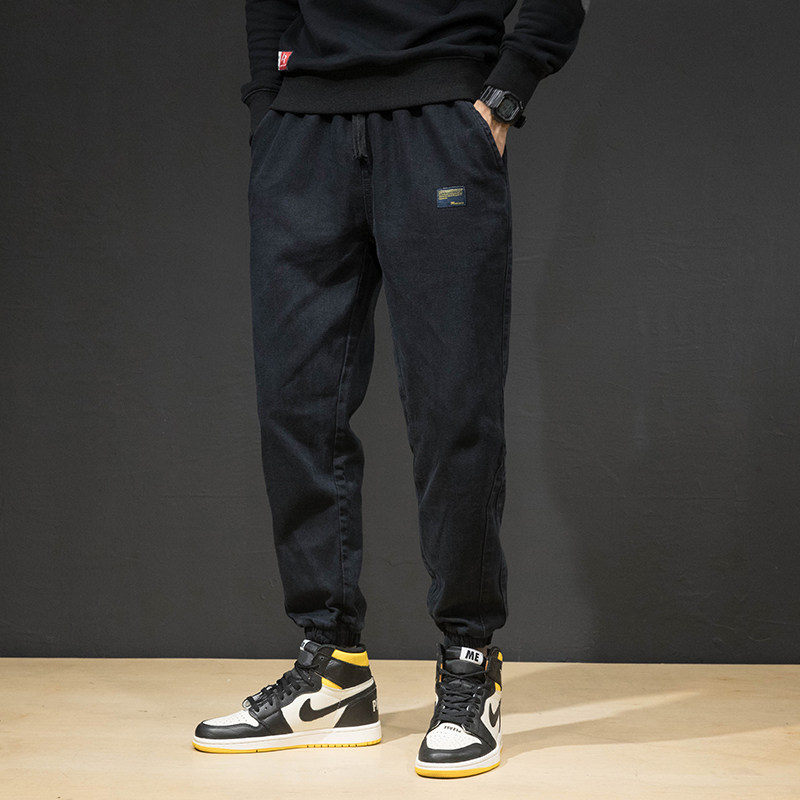 秋冬男士宽松加肥加大码胖子牛仔裤 牧蕾牛仔裤