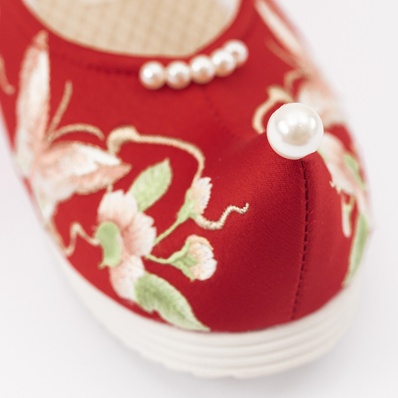 汉尚华莲年中粉丝福利③百搭配饰绣花鞋汉服女清仓有瑕 缺货退款,淘宝优惠券,粉丝福利购,淘宝优惠卷