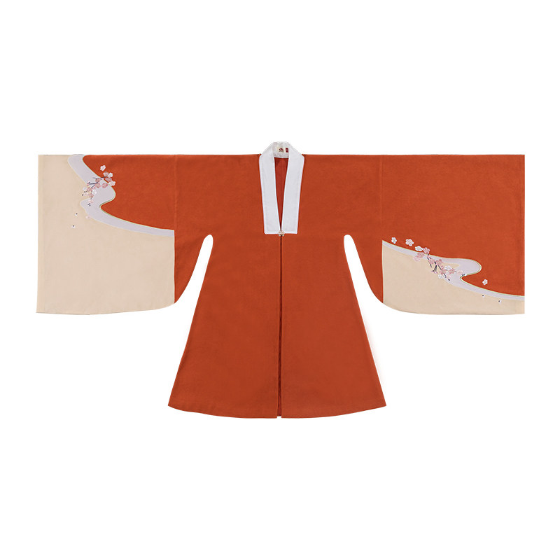 汉尚华莲屠苏明制披风刺绣外套汉服 汉尚华莲汉服