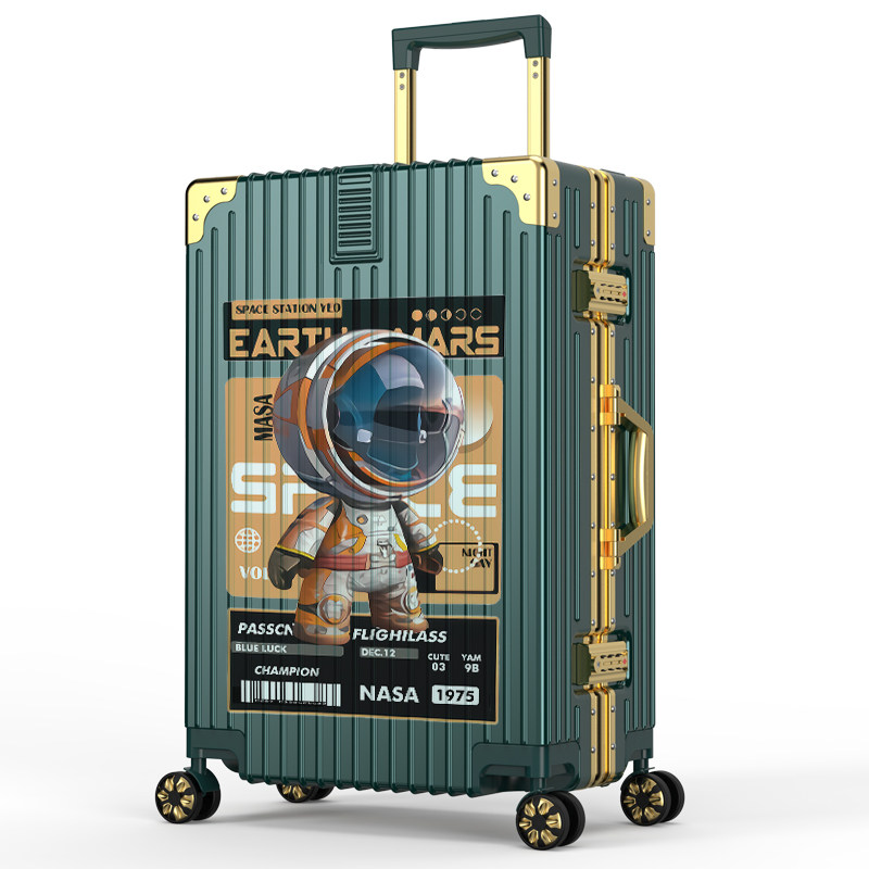 nans宇航员新款男20寸旅行拉杆箱 卡新旅行箱