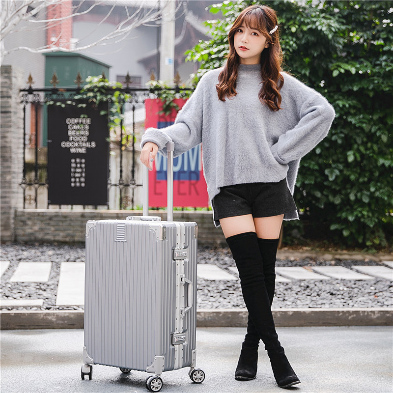 万向轮24寸男女小型20旅行潮拉杆箱 卡新旅行箱