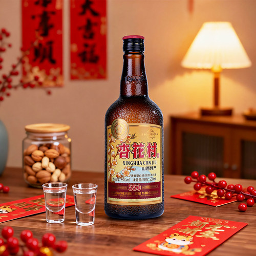 山西杏花村汾酒53度老味道经典版550ml*1瓶口粮1957白酒清香型 - 图2