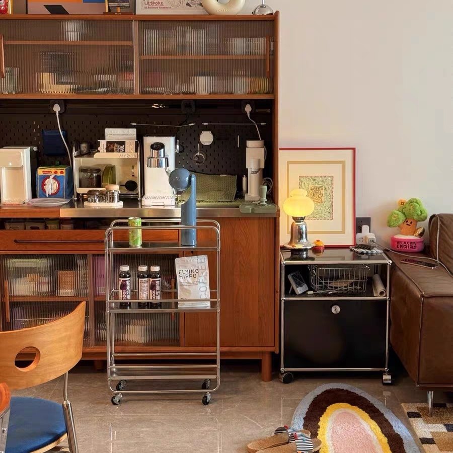 不锈钢厨房夹缝置物架子落地超窄缝隙浴室收纳卫生间移动小推车,淘宝优惠券,粉丝福利购,淘宝优惠卷