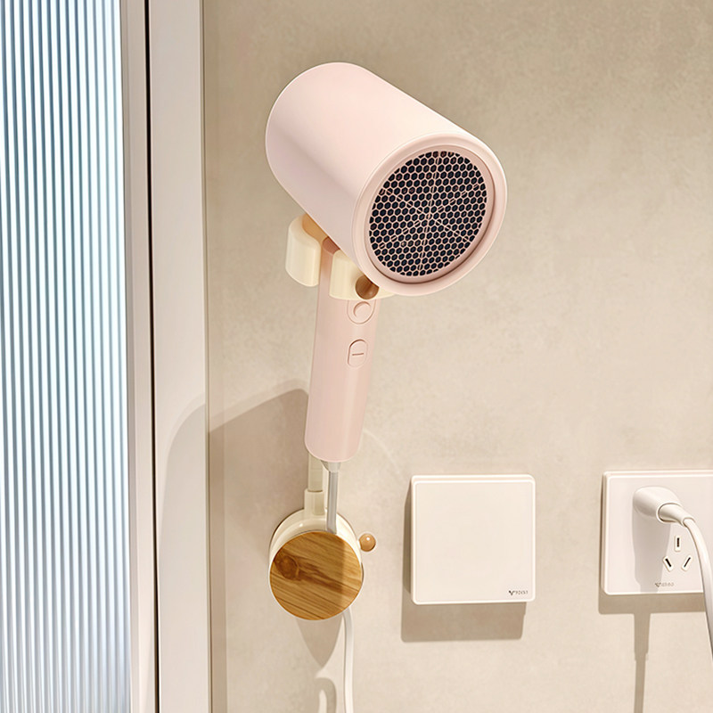 卫生间吹风机专用支架壁挂式免打孔吸盘电吹风支架可调节风筒挂架,淘宝优惠券,粉丝福利购,淘宝优惠卷