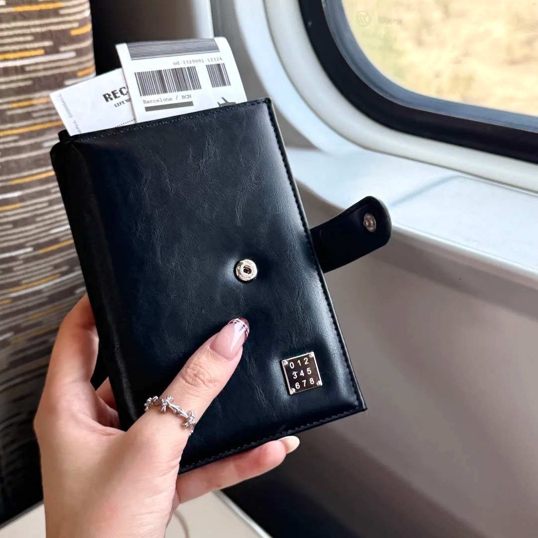 韩系旅行多功能护照夹随身证件收纳包复古皮质钱包卡包一体多卡位,淘宝优惠券,粉丝福利购,淘宝优惠卷