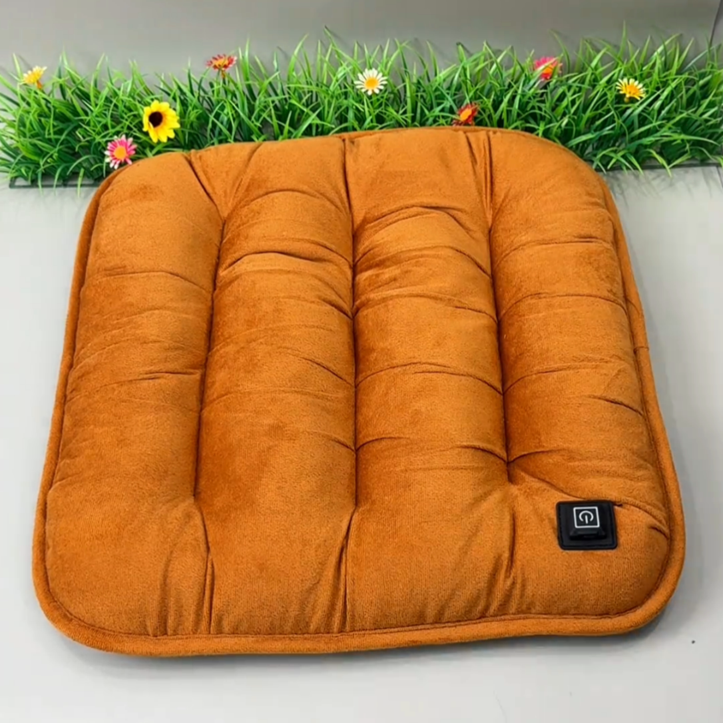 办公室usb加热坐垫防屁股痛电热保暖座椅垫插电式工位发热暖垫子