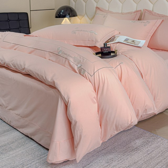 Class A skin-friendly naked sleeping pure cotton four-piece set 100% pure cotton
