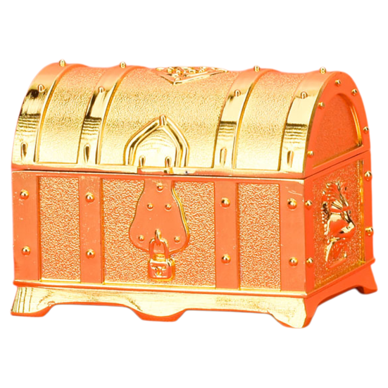 招财藏宝箱金元宝摆件聚财百宝箱金条金铲小金库办公室桌面装饰品,淘宝优惠券,粉丝福利购,淘宝优惠卷