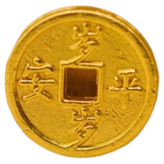 Alloy Copper Coin Sui Sui Ping An Money Coin