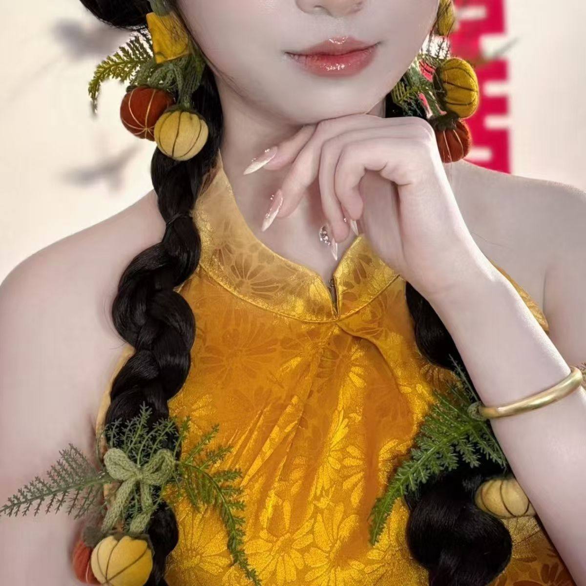 蝴蝶结装饰针织小南瓜服饰配件围巾帽子鞋袜装饰胸针辅料DIY挂件,淘宝优惠券,粉丝福利购,淘宝优惠卷