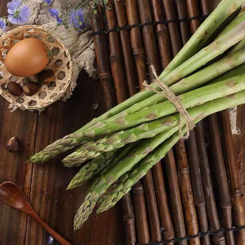 新鲜芦笋嫩笋绿芦笋500g西餐酒店食材沙拉蔬菜春笋去白根当季芦笋_虎窝淘