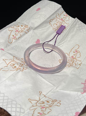 温柔风紫玉髓手镯翡翠平替送礼