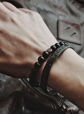 西美社情侣天然石复古设计师原创