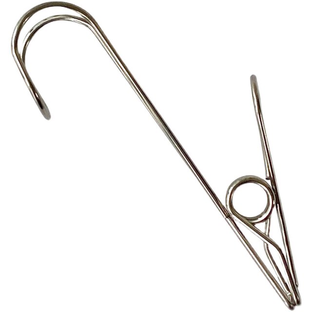 Ins stainless steel clip storage and finishing hook
