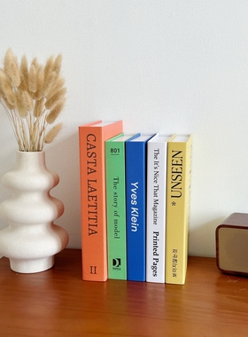 纸质假书装饰品样板房摆设