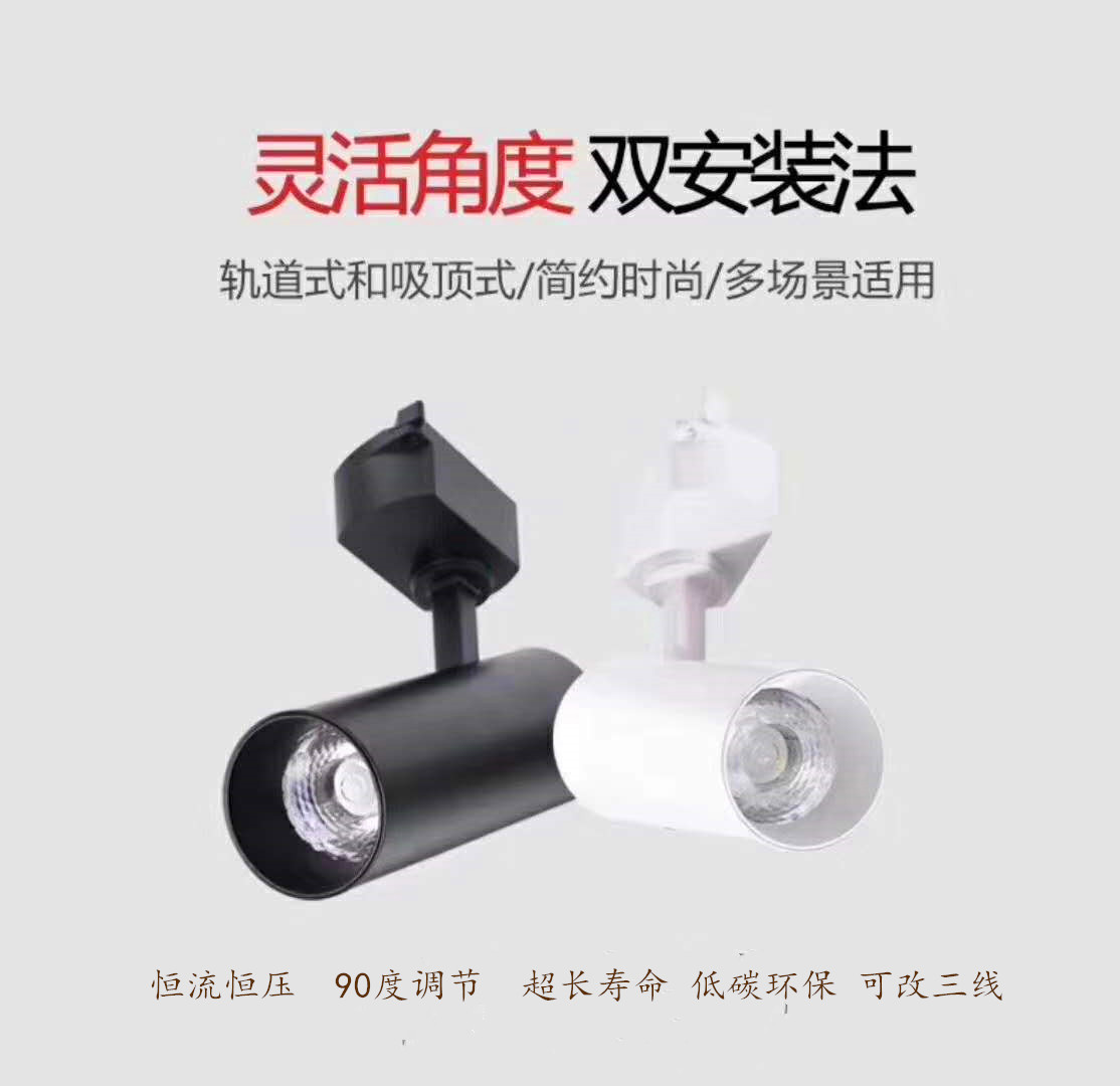 特惠雷迈阳光60系列COB20W30W40W二三线中性服装背景高显智能射灯 - 图2