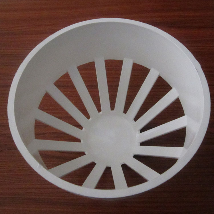 110排气管帽屋顶配件160排水管件头圆锥形75尖透气帽upvc管根防雨