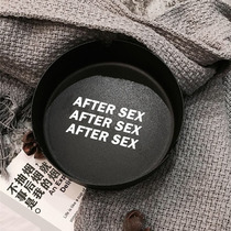 Stainless Steel Ashtrays Living Room Metal Nordic Custom Logo Anti Fall Office Creative Fashion Personality Home