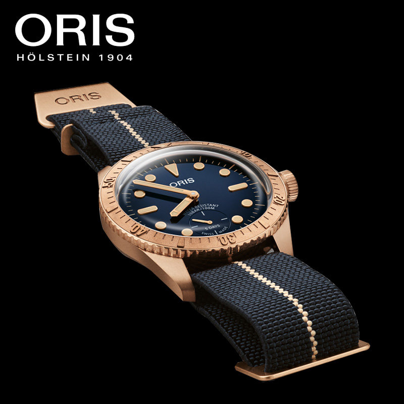 【品牌直营】ORIS豪利时Carl Brashear401限量版青铜男士机械腕表 【品牌直营】ORIS豪利时Carl Brashear401限量版青铜男士机械腕表