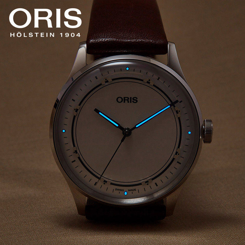 【品牌直营】ORIS豪利时文化全球限量艺术家白盘皮带自动机械腕表 【品牌直营】ORIS豪利时文化全球限量艺术家白盘皮带自动机械腕表