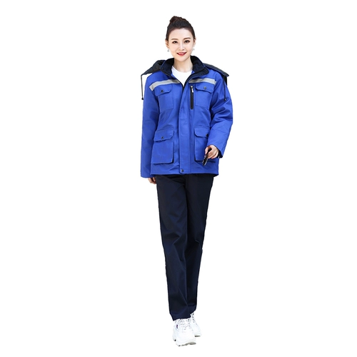 Демисезонный износостойкий зимний пуховик для работы подходит для мужчин и женщин, удерживающая тепло куртка, делается под заказ