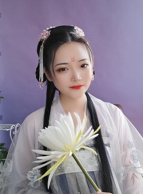 流苏发簪古风流苏古风