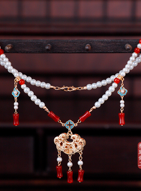 古风项链项圈璎珞百搭日常