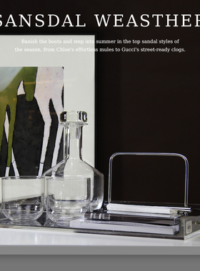 装饰托盘抽纸盒醒酒器红酒酒具