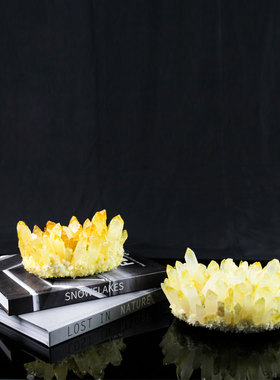 天然茶室新中式风陈设玛瑙原石