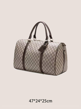 男士商务复古牛皮手提包展示摆件