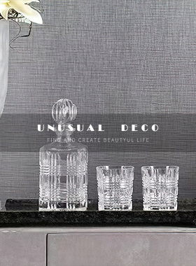 高档样板间托盘皮质轻奢