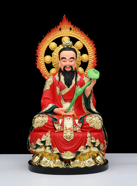 佛心缘树脂祝福中式客厅