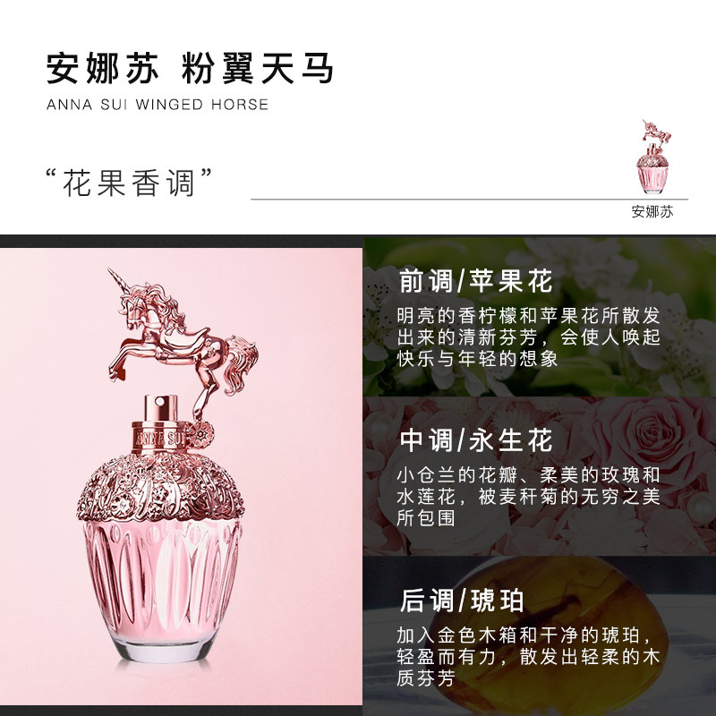 annasui粉翼天马女士清新淡香水 cozzolino海外香水