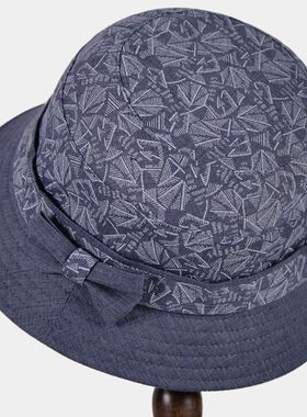 中老年妈妈渔夫帽化疗后女士光头帽外出春夏薄款盆帽老年洋气帽子