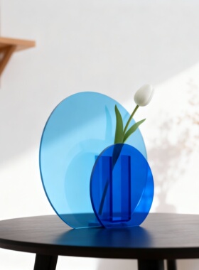 简约现代亚克力抽象桌面摆件送礼